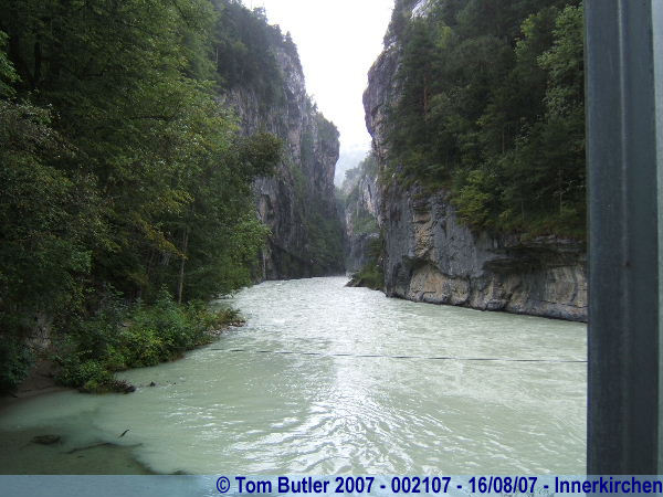 Photo ID: 002107, Entering the Gorge, Innerkirchen, Switzerland