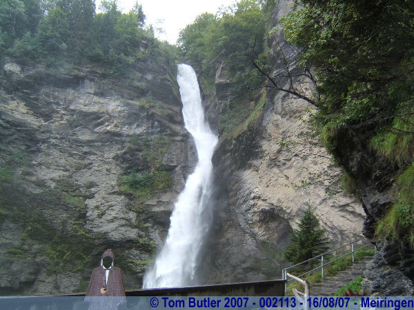 Photo ID: 002113, The falls, and their most famous fictional visitor, Sherlock, Meiringen, Switzerland