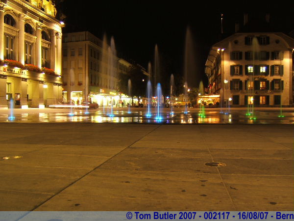 Photo ID: 002117, A multi-coloured water feature, Bern, Switzerland