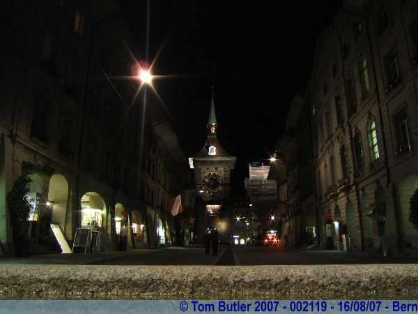 Photo ID: 002119, Looking down the main street of the Capital, Bern, Switzerland