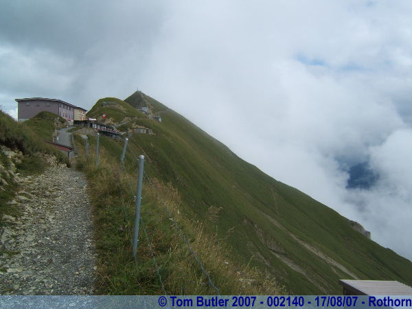 Photo ID: 002140, Looking towards the summit, Rothorn, Switzerland