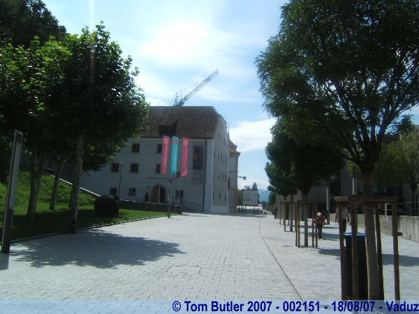 Photo ID: 002151, The main street of Vaduz, and the landesmuseum, Vaduz, Liechtenstein