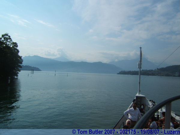 Photo ID: 002175, Heading out on the lake, Luzern, Switzerland