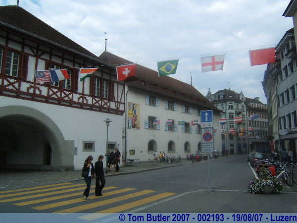 Photo ID: 002193, Down in the heart of the city, Luzern, Switzerland