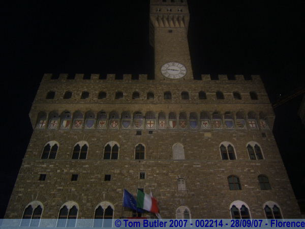 Photo ID: 002214, The Palazzo Vecchio, Florence, Italy