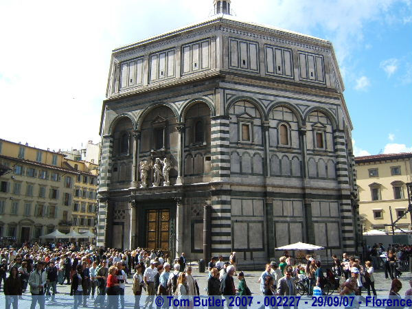 Photo ID: 002227, The baptistery, Florence, Italy