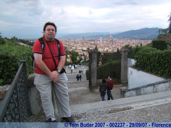 Photo ID: 002237, Looking over Florence from San Miniato, Florence, Italy