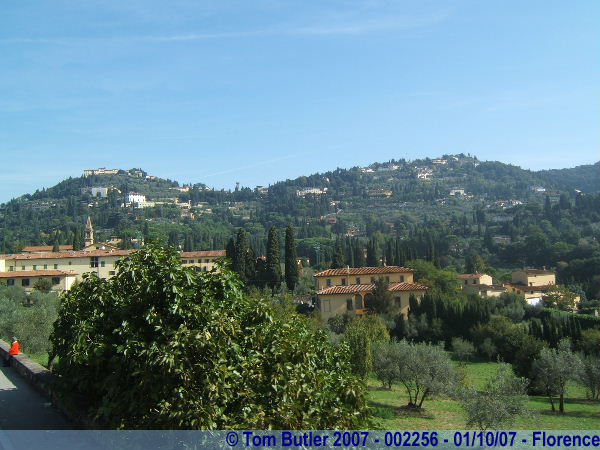 Photo ID: 002256, Approaching Fiesole, Florence, Italy