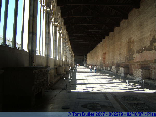 Photo ID: 002279, Inside the Campo Santo, Pisa, Italy