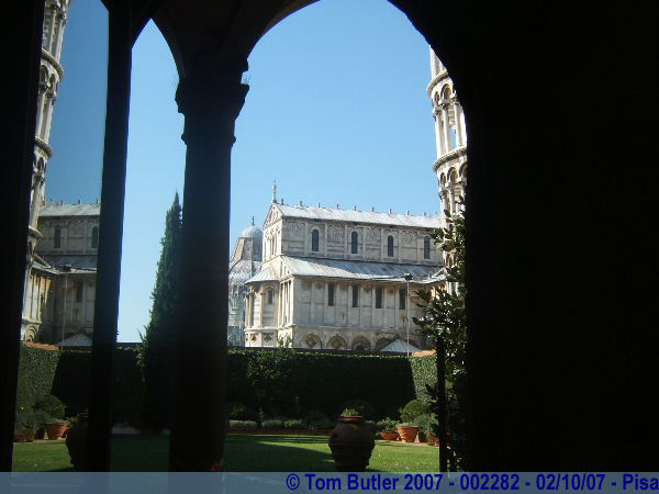 Photo ID: 002282, The view from the museum, Pisa, Italy