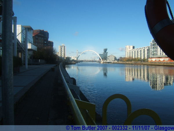 Photo ID: 002332, Looking towards the Armadillo, Glasgow, Scotland