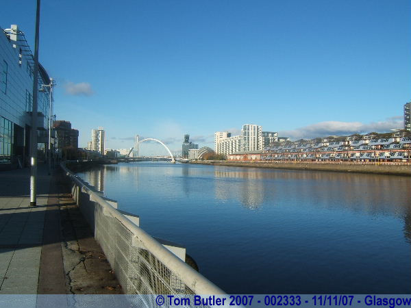 Photo ID: 002333, Looking towards the Armadillo, Glasgow, Scotland