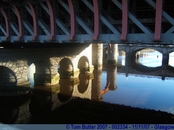 Photo ID: 002334, Bridges across the Clyde, Glasgow, Scotland