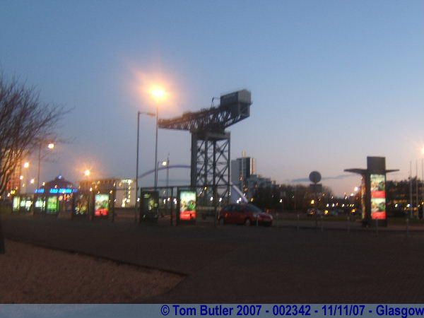Photo ID: 002342, The old Clyde shipyard cranes, Glasgow, Scotland