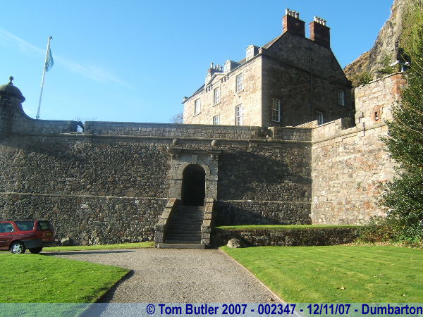 Photo ID: 002347, The entrance to the castle, Dumbarton, Scotland