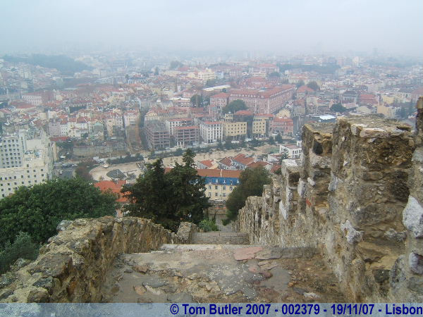 Photo ID: 002379, View from the castle, Lisbon, Portugal