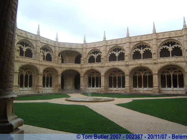 Photo ID: 002387, The double cloister, Belm, Portugal