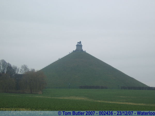 Photo ID: 002436, The lion monument on the battlefield of Waterloo, Waterloo, Belgium