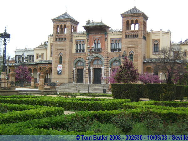 Photo ID: 002530, The front of the Museo de Artes y Costumbres Populares de Sevilla, Seville, Spain