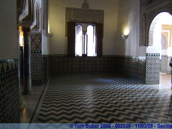 Photo ID: 002536, Inside the Real Alczar, Seville, Spain