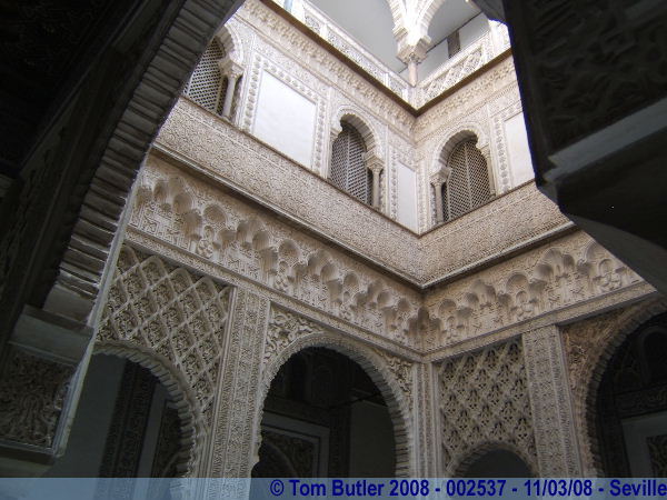 Photo ID: 002537, Inside the Real Alczar, Seville, Spain