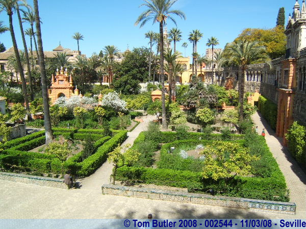 Photo ID: 002544, In the gardens of the Real Alczar, Seville, Spain