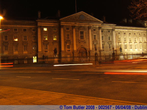 Photo ID: 002567, Trinity college at night, Dublin, Ireland
