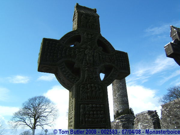 Photo ID: 002583, A Celtic cross, Monasterboice, Ireland