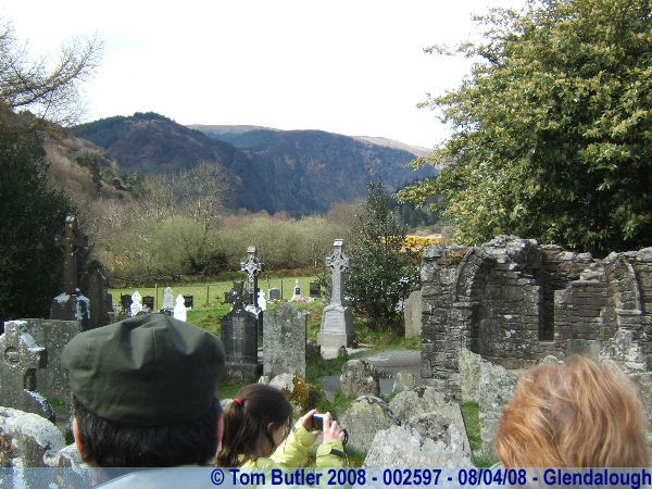 Photo ID: 002597, Looking back towards the Wicklow Mountains, Glendalough, Ireland