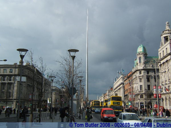 Photo ID: 002603, The spire in central Dublin, Dublin, Ireland