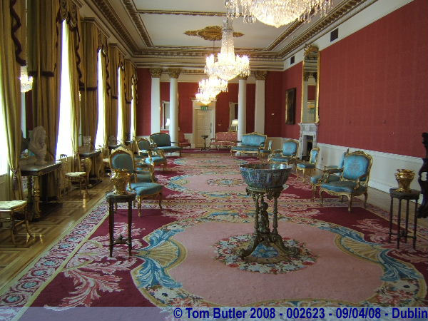 Photo ID: 002623, One of the drawing rooms, Dublin, Ireland