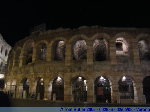 Photo ID: 002636, The Arena at night, Verona, Italy