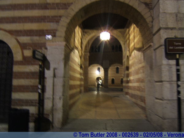 Photo ID: 002639, Around the base of the Torre dei Lamberti, Verona, Italy