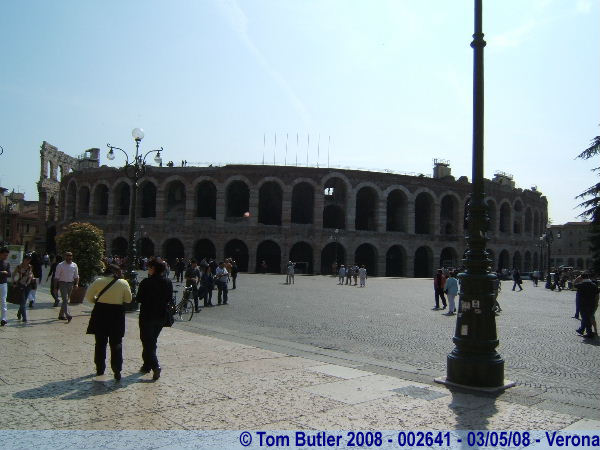 Photo ID: 002641, The Arena and Piazza Bra, Verona, Italy