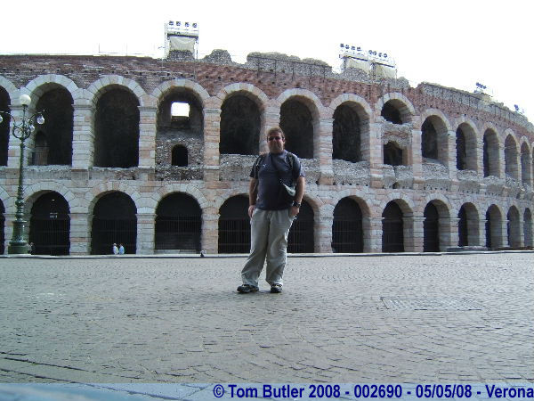 Photo ID: 002690, The Arena and Piazza Bra, Verona, Italy
