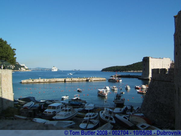 Photo ID: 002704, The old harbour, Dubrovnik, Croatia