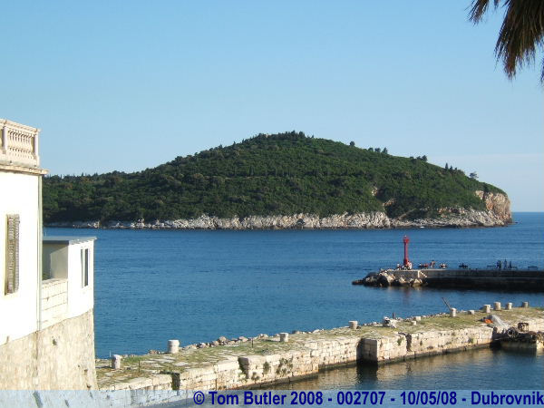 Photo ID: 002707, The isle of Lokrum seen from Ploce Gate, Dubrovnik, Croatia
