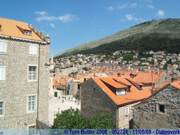 Photo ID: 002728, Looking across the old town, Dubrovnik, Croatia
