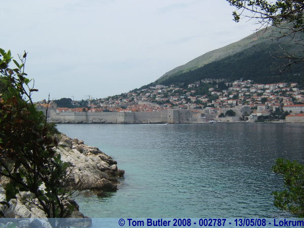 Photo ID: 002787, Dubrovnik seen from Lokrum, Lokrum, Croatia