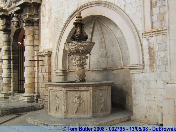 Photo ID: 002795, The Little Onofrio fountain, Dubrovnik, Croatia