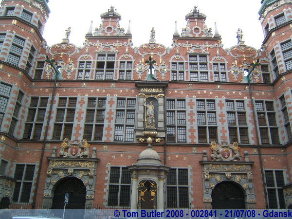 Photo ID: 002841, The front of the Great Arsenal, Gdansk, Poland