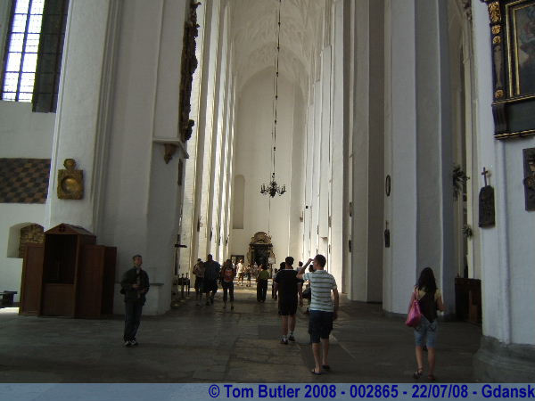Photo ID: 002865, Inside St Mary's Church, Gdansk, Poland