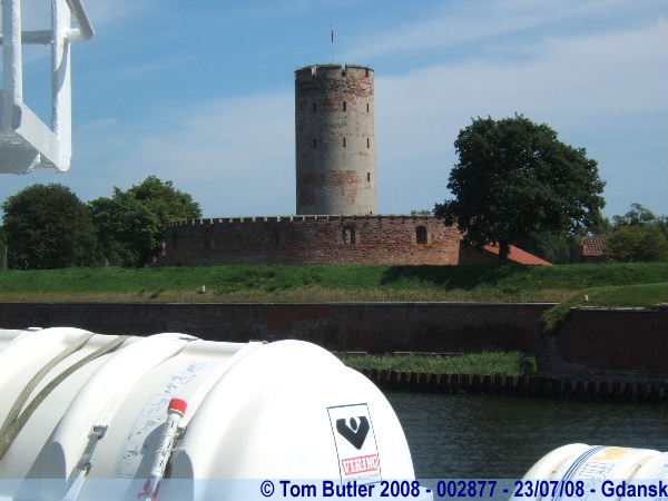 Photo ID: 002877, A watchtower on the Motlawa, Gdansk, Poland