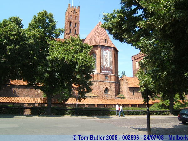 Photo ID: 002896, The end of the chapel, Malbork, Poland