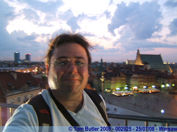 Photo ID: 002925, On St Anne's Belfry, Warsaw, Poland