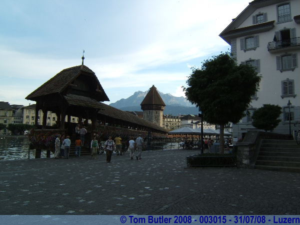 Photo ID: 003015, The Chapel Bridge, Luzern, Switzerland