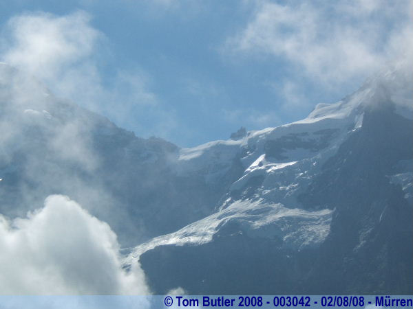 Photo ID: 003042, Jungfraujoch seen from Mrren, Mrren, Switzerland