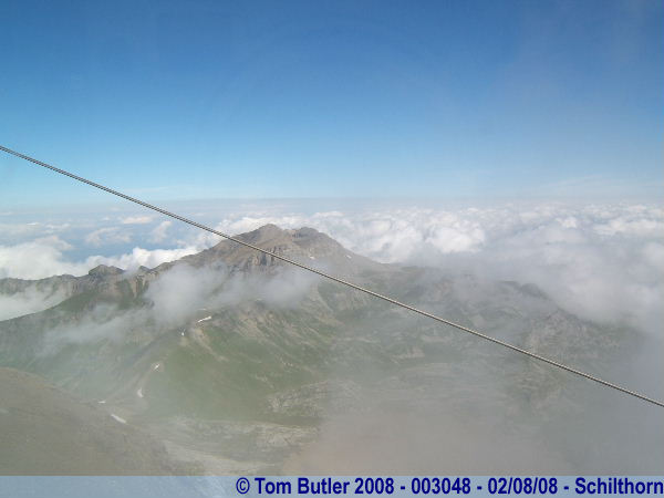 Photo ID: 003048, Approaching the Schilthorn cable car station, Schilthorn, Switzerland