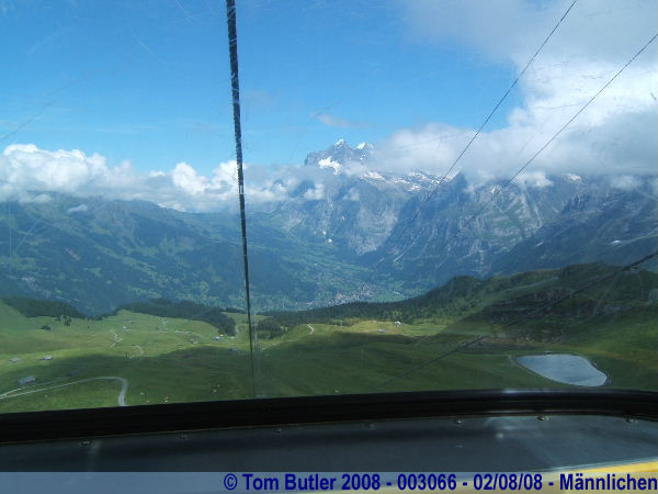 Photo ID: 003066, Heading down from the mountain, Mnnlichen, Switzerland