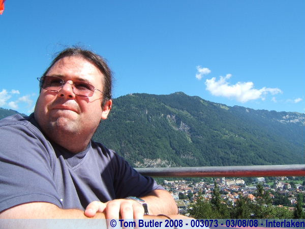 Photo ID: 003073, Sitting at Heimwehfluh, Interlaken, Switzerland